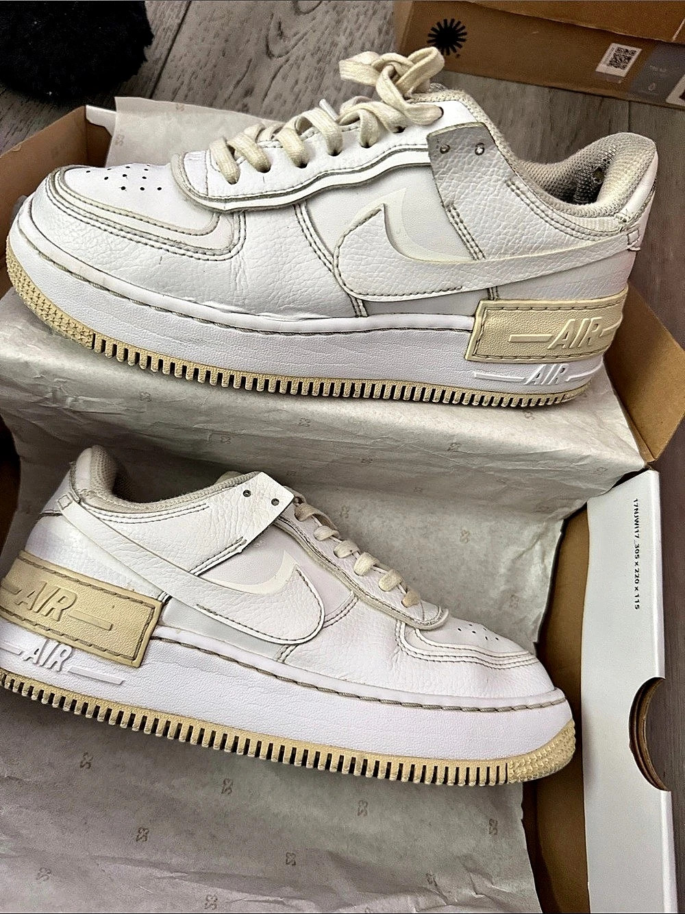 Nike Air Force 1 Shadow White Sneakers